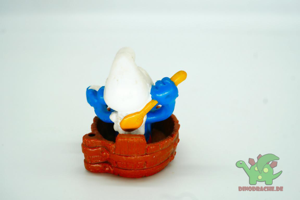 Schleich Schlumpf in der Badewanne